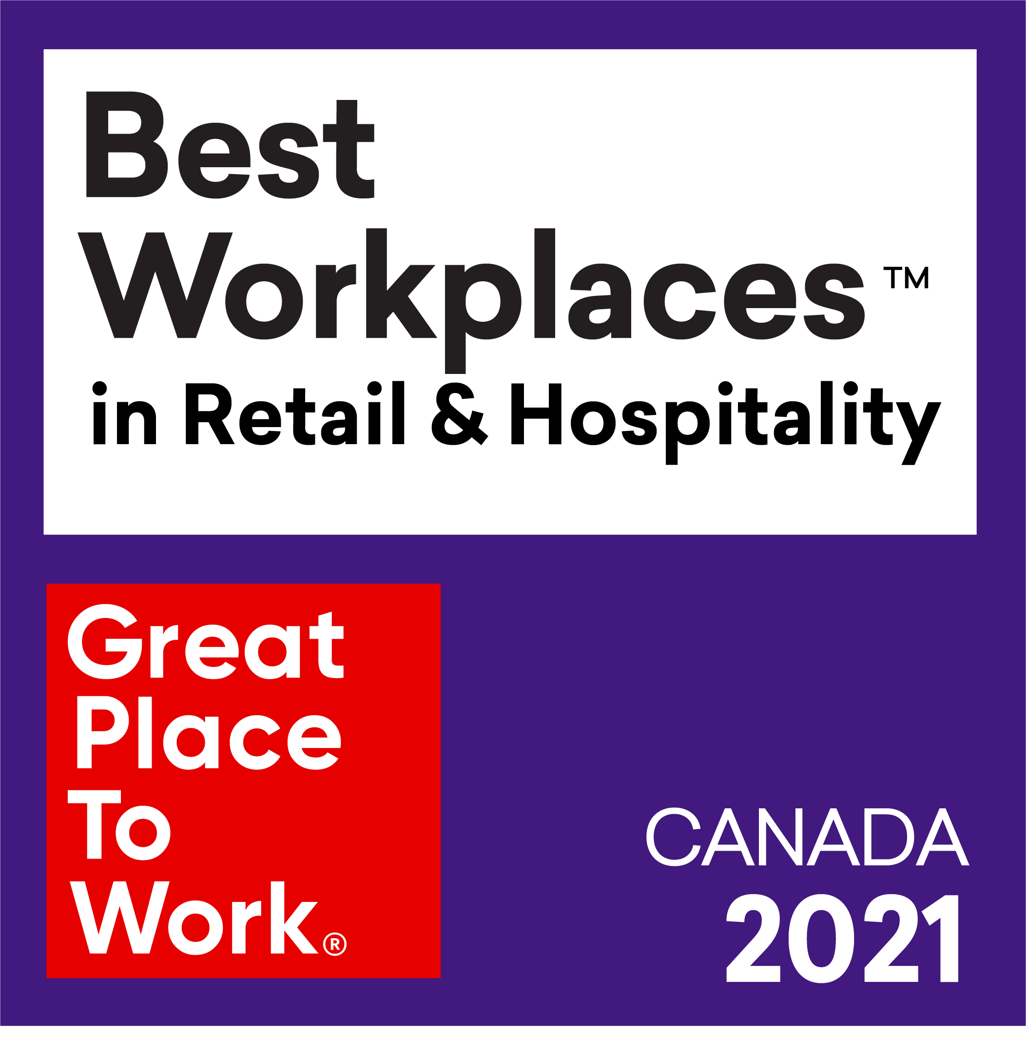 Lists Great Place To Work® Canada